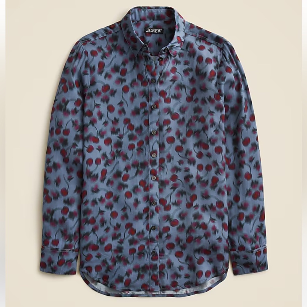 *NEW* J.Crew Drapey Button Up Shirt
